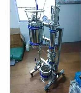 Paslanmaz çelik 2LBS bütan kapalı döngü Extractor 50lbs kurtarma tankı