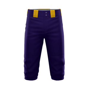 Pantalones de béisbol y softbol personalizados para hombre y mujer al por mayor para ropa deportiva pantalones de béisbol de estilo de equipo hechos de corte liso OEM ODM - Product Image 1