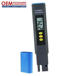 ECM-302 Pentype 2-In-1 TDS / EC Meter ATCดิจิตอลเครื่องทดสอบคุณภาพน้ำ (บรรจุภัณฑ์OEMม)