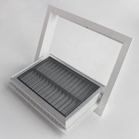 Grilles d'air de plafond à retour fixe en aluminium Hvac Noyau articulé