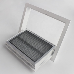 Hvac Nhôm Cố Định Trở Lại Trần Không Khí Lưới Bản Lề Core Với Bộ Lọc - Product Image 5