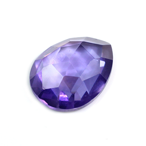 Pierres précieuses amples pour la fabrication de bijoux, pierre naturelle, lavande CZ, 20x15mm, princess et Rose, 31.88 Carat - Product Image 6