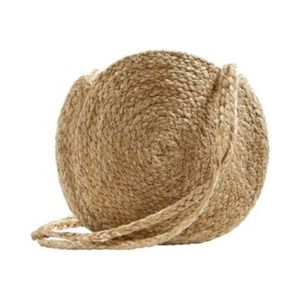 Grands sacs en Jute ronds tissés sur mesure - Product Image 6