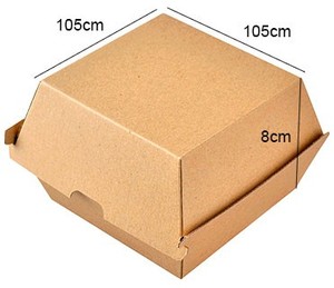 NaiYA papier <span class=keywords><strong>burger</strong></span> <span class=keywords><strong>box</strong></span> <span class=keywords><strong>burger</strong></span> verpakking <span class=keywords><strong>burger</strong></span> houder - Product Image 3