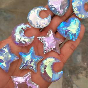 Hello kitty-collar con piedra tallada de opalita, máquina de imagen de titanio, rodillo derma - Product Image 6