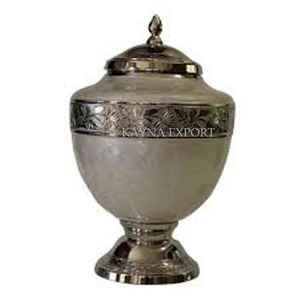 Urna de cremación para adultos púrpura de latón, urnas para adultos de aleación sólida grabadas en latón más vendidas a precios asequibles disponibles al por mayor - Product Image 5