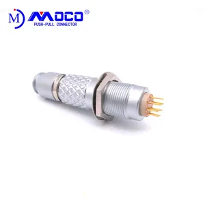 MOCO FGG EGG.2B 312 12Pin eléctricos conectores hembra empujar el bloqueo conector Circular de 2 a 26pin