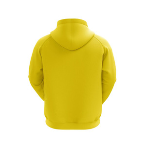 Sweat à capuche écologique en polyester/coton pour hommes de haute qualité à séchage rapide, design personnalisé, vêtements de sport d'hiver à motif uni, par sublimation - Product Image 2