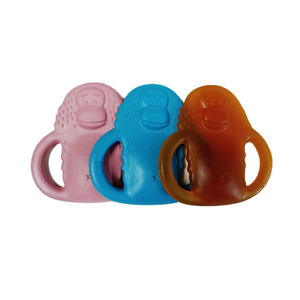 Mordedor de goma Natural para bebé recién nacido, producto de goma suave y sin BPA - Product Image 5