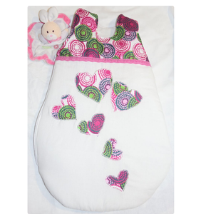 Children's Sleeping Bags Custom Logo Design Baby Sleeping Bag 95% viscose(from eucalyptus) 5% spandex s/j 220 GSM sleeping sack - Product Image 1