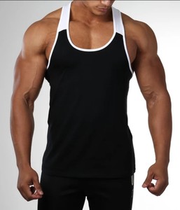 Fait sur mesure XL coton Spandex Jersey débardeurs pour hommes vêtements de sport pour l'entraînement et la musculation prix de gros - Product Image 2