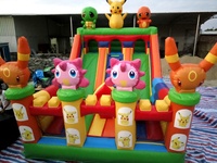Équipement de terrain de jeu gonflable pour enfants, extérieur, école, éducation physique, écologique, plastique résistant, anti-UV, fabriqué en Turquie, coloré, personnalisé