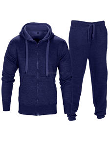 Los hombres de alta calidad de 100% algodón Fleece jogging/deportes/formación de chándal - Product Image 3