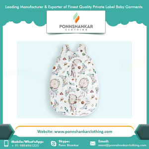 Custom Logo Printed High Quality Outdoor Pure Organic Cotton Sleeping Bag - Product Image 4