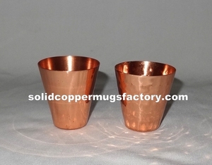 Hot Vantage Modern Premium Copper Wine Cup Herramientas de barra elegantes para una estética y funcionalidad perfectas para el hogar y los utensilios de cocina - Product Image 1