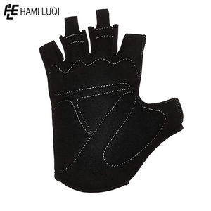 Unisex Customized Half-Finger <b>Gym</b> Gloves Leather Spandex <b>Weight</b> Lifting Gloves for Fitness Sports Competition Men and Women - Product Image 4