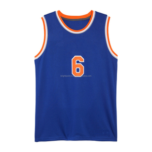 Maillots de basket-ball personnalisés Laker, singlet 100% polyester, vêtements d'équipe unisexes, respirants, impression numérique, vêtements de sport sans manches, 160g Bsci - Product Image 1