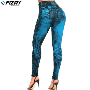 Haute Qualité Personnalisé Fitness Vêtements Nouveau Sans Couture Patchwork Legging Respirant Yoga Pantalon Collants En Gros Taille Haute Décontracté - Product Image 3