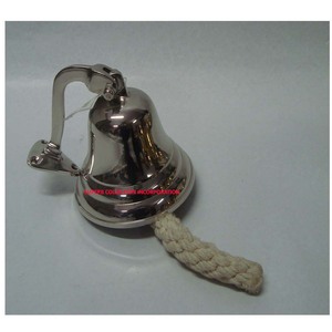 Brass Ship <b>Bell</b> Home Decor Love Nautical Wind <b>CHIME</b> Business Gift India Polish SCI Casting Metal Nautical Vintage Handmade - Product Image 6