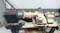 Machine pour fabrication de perles, 4 axes, deux couteaux, lames, multifonctions, mini mocn, bois, lames, tour