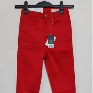 กางเกงยีนส์ทรงสกินนี่สุดหรูสำหรับผู้หญิง แบรนด์ดัง ของแท้ ผ้าฝ้ายยืด สไตล์ลำลอง สต็อกล็อตจากบังกลาเทศ - Product Image 1