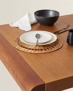 Al por mayor: Platos base de ratán ecológicos hechos a mano, Salvamanteles de ratán natural duradero de 13 pulgadas, con grosor personalizado, de Vietnam - Product Image 4