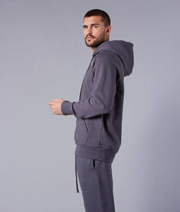 Sweat à capuche pour hommes, nouveau, ensemble imprimé gratuit OEM, pull 50 coton, 50 Polyester, manches longues, noir, vente en gros - Product Image 3