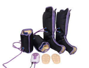 6 Chambers Tuần Tự Thiết Bị Bơm Foot Arm Leg Eo Điện Lưu Thông Máu Air Compression Leg Massager - Product Image 2