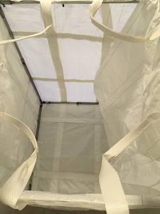 Sling Jumbo PP Bolsa a granel FIBC Pre-Sling Bolsa tejida conductora para cemento 35 "L X 35" W X 43 "H MOQ 100PCs - Product Image 5