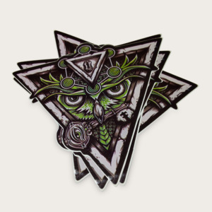 Autocollants en PVC découpés à l'emporte-pièce en vinyle imperméable écologique de haute qualité personnalisés avec impression UV/offset - Product Image 3