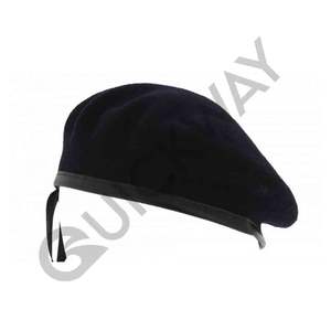 Suministro directo de fábrica, boinas de lana 100% hechas a medida, gorro Ceremoial para uso en exteriores, venta por QUICK WAY INDUSTRIES - Product Image 3