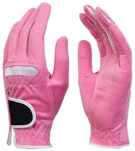 Custom Logo Coloured or Designer Left Hand Sports <b>glove</b> Perfect Comfort <b>sheepskin</b> Golf <b>gloves</b> - Product Image 2