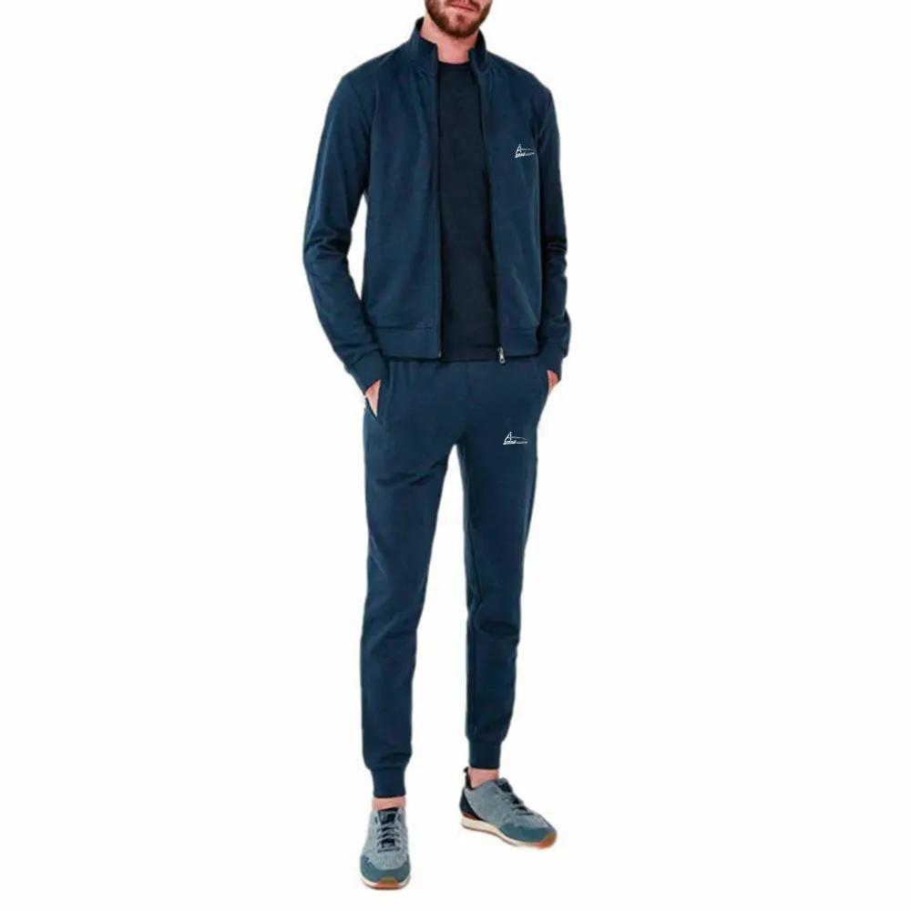 Fitness Wear Men Full Tracksuit Hood And Pants Outdoor Sports Casual Wear Track Suit