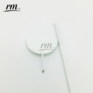 High Quality Professional White Half Moon Lash Extension <b>Mirror</b> Stainless Steel Eyelash Application Accessories for <b>Makeup</b> Tool - Product Image 6
