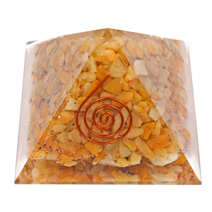 Meilleur Vendeur de Aventurine Jaune L'énergie Pyramides D'orgone: Aventurine Jaune L'énergie Orgone Pyramides À Vendre - Product Image 1