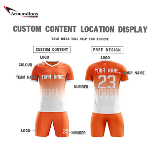 Uniforme de Fútbol Unisex sin Mangas con Cuello en V, Impresión Digital, Transpirable, de Secado Rápido, 100% Poliéster, Personalizable con Nombre del Equipo, Logotipo y Posiciones - Product Image 2