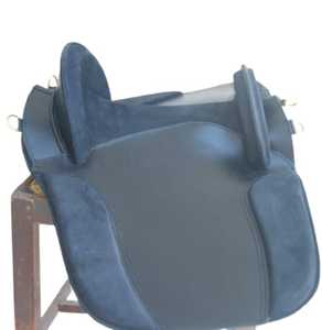 Sillín de caballo de alta calidad, Hecho en español, cuero genuino, con tamaño personalizado y logotipo - Product Image 1