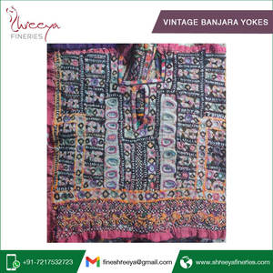 การออกแบบที่สวยงามคุณภาพดีที่สุดอเนกประสงค์หลากสี Banjara แพทช์ Yoke - Product Image 4