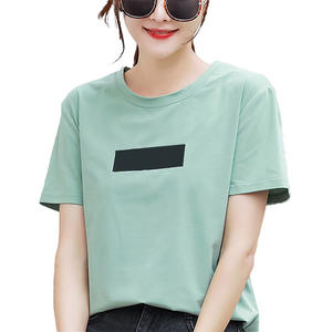 Camisetas con cuello redondo y Media manga para mujer, ropa de secado rápido para mujer, venta al por mayor - Product Image 3