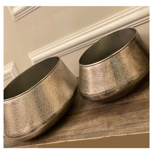 Cuenco decorativo martillado de aluminio para uso en restaurante de Hotel en casa, cuenco para servir frutas secas a precio barato - Product Image 6