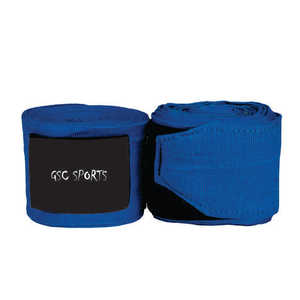 Vendaje de envoltura interior directo de fábrica, longitud personalizada, Color sólido, Protector de puño de boxeo, uso de protección MMA barato - Product Image 1