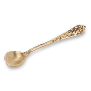 Ensemble de 2 cuillères de qualité supérieure en acier inoxydable avec finition dorée, parfaites pour les mariages élégants, la table et les meilleurs ustensiles de cuisine - Product Image 5