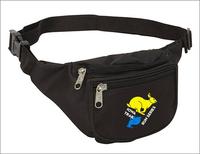 Logo personnalisé unisexe hommes pochette taille sac femmes Oxford sac banane sac bandoulière sac à bandoulière sport poitrine ceinture Bum taille sac avec logo
