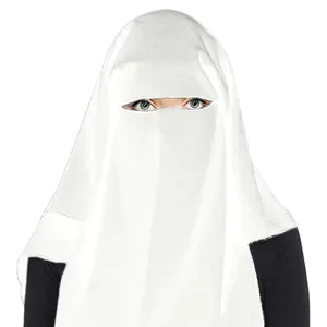 burka dan niqab Suppliers-Jilbab Niqab Wanita Muslim Tradisional Konservatif, Jilbab Amira Panjang