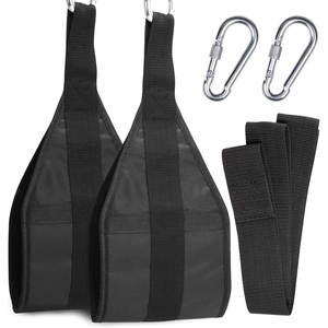 Geo Brother Co - Correa de Ejercicio Abdominal para Entrenamiento de Fuerza del Core, Barra Horizontal Acolchada para Dominadas, Bandas de Resistencia para Abdominales - Product Image 1