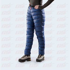 High Quality Men's Casual Sports Puffer Trouser Mid Elastic Customizable Logo Lightweight Woven <b>Fabric</b> Plain Dyed Waterproof - Product Image 3