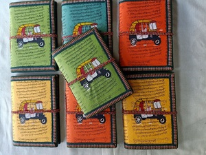 Bền vững gifting tùy chọn tái chế Sari vải lụa bao phủ máy tính xách tay 100 sheets Loose-Leaf xoắn ốc ràng buộc <span class=keywords><strong>A5</strong></span> da PVC <span class=keywords><strong>PP</strong></span> - Product Image 2