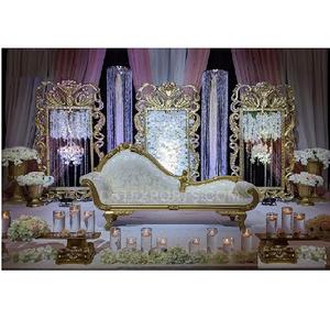 Marco de fibra de escenario para recepción de boda, estructura inspiradora de fibra para escenario, diseño novedoso, estructura de fondo para boda asiática - Product Image 1