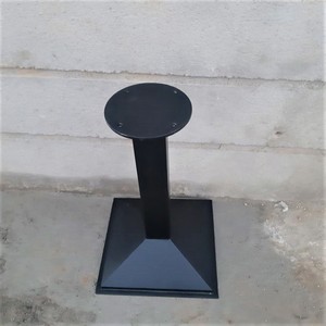 โต๊ะกรอบท่อเหล็กสี่เหลี่ยมอุตสาหกรรมสำหรับรับประทานอาหารเคลือบผงสำหรับห้องครัวกลางแจ้งคาเฟ่อพาร์ทเมนต์ห้องนั่งเล่น - Product Image 3