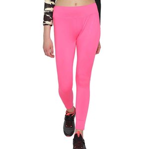 Mallas activas sin costuras para mujer con textura de punto acanalado Mallas de yoga ligeras para mujer con tela de secado rápido - Product Image 3